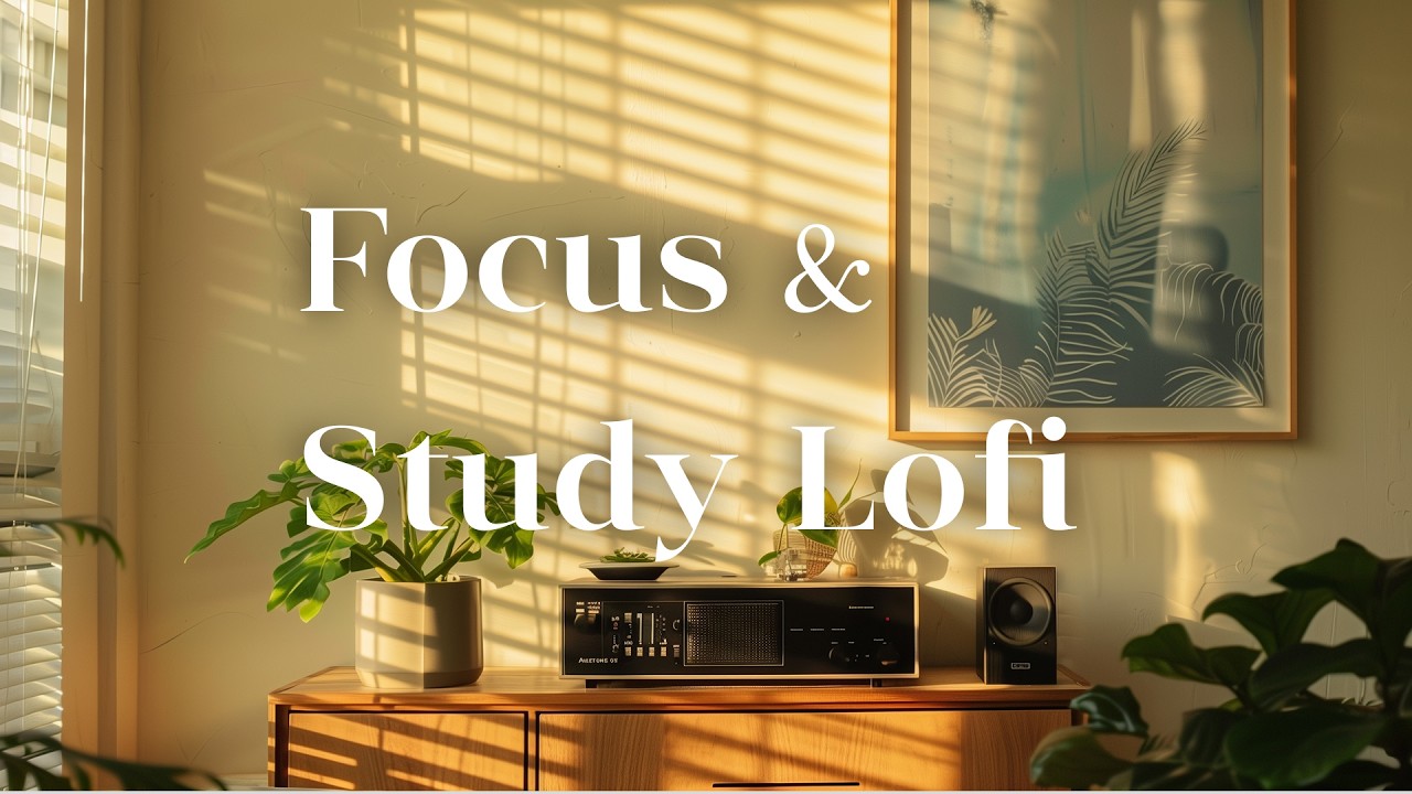My Lofi Room 🌃 Beats for Peaceful Nights & Study🪴