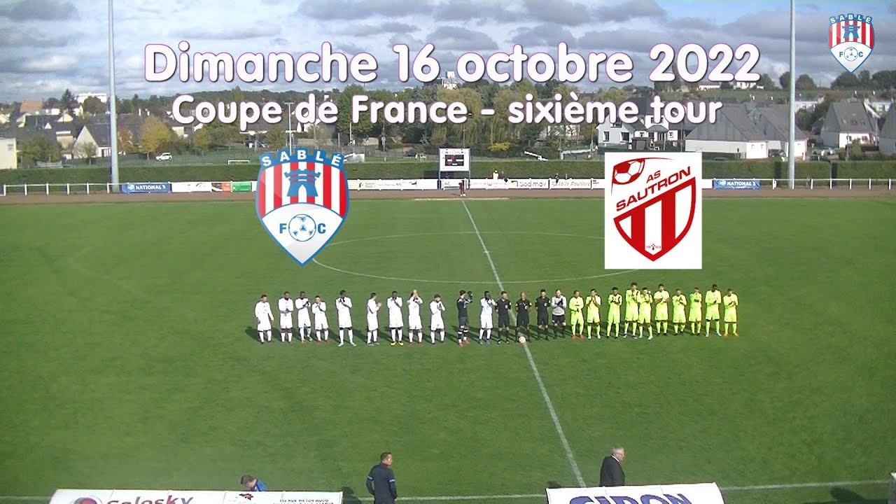 Résumé CDF Sablé FC - AS Sautron 16 octobre 2022