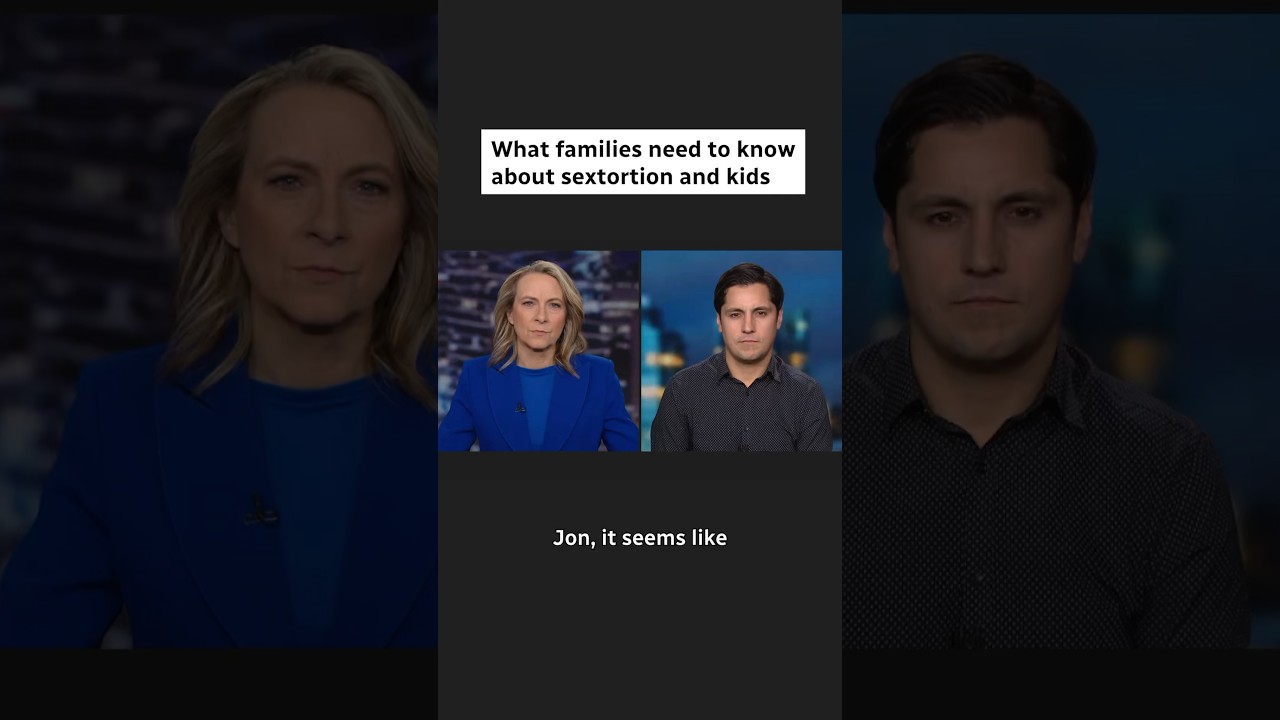 What families need to know about sextortion and kids #shorts