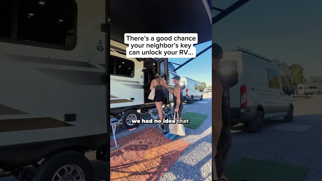 Why Didn’t We Do This Sooner?! [RV Lock Upgrade] 🔑 