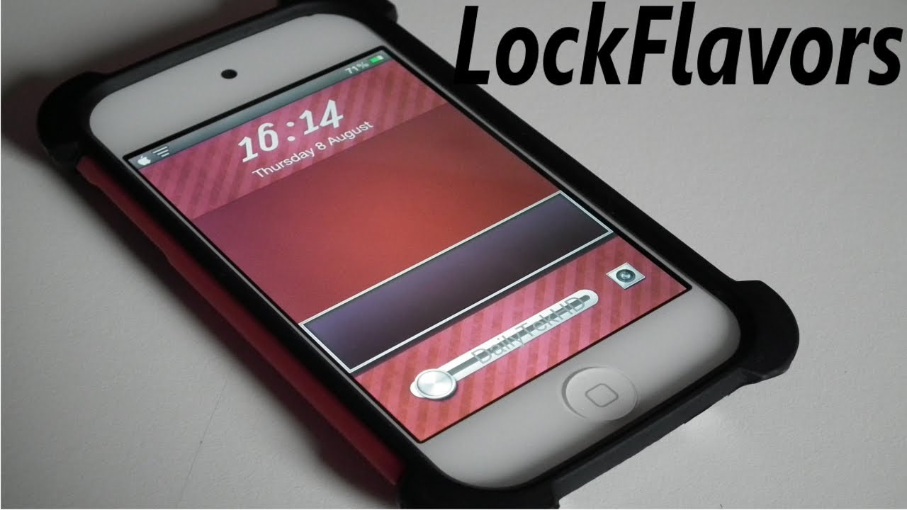 LockFlavors -Customise Your Lockscreen with Ease on iPhone, iPodTouch & iPad