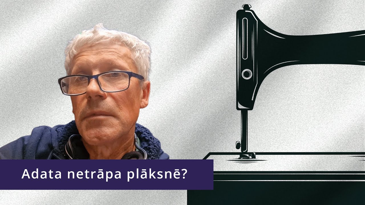 Adata netrāpa plāksnē? Veritas šujmašīnas problēmas risinājums