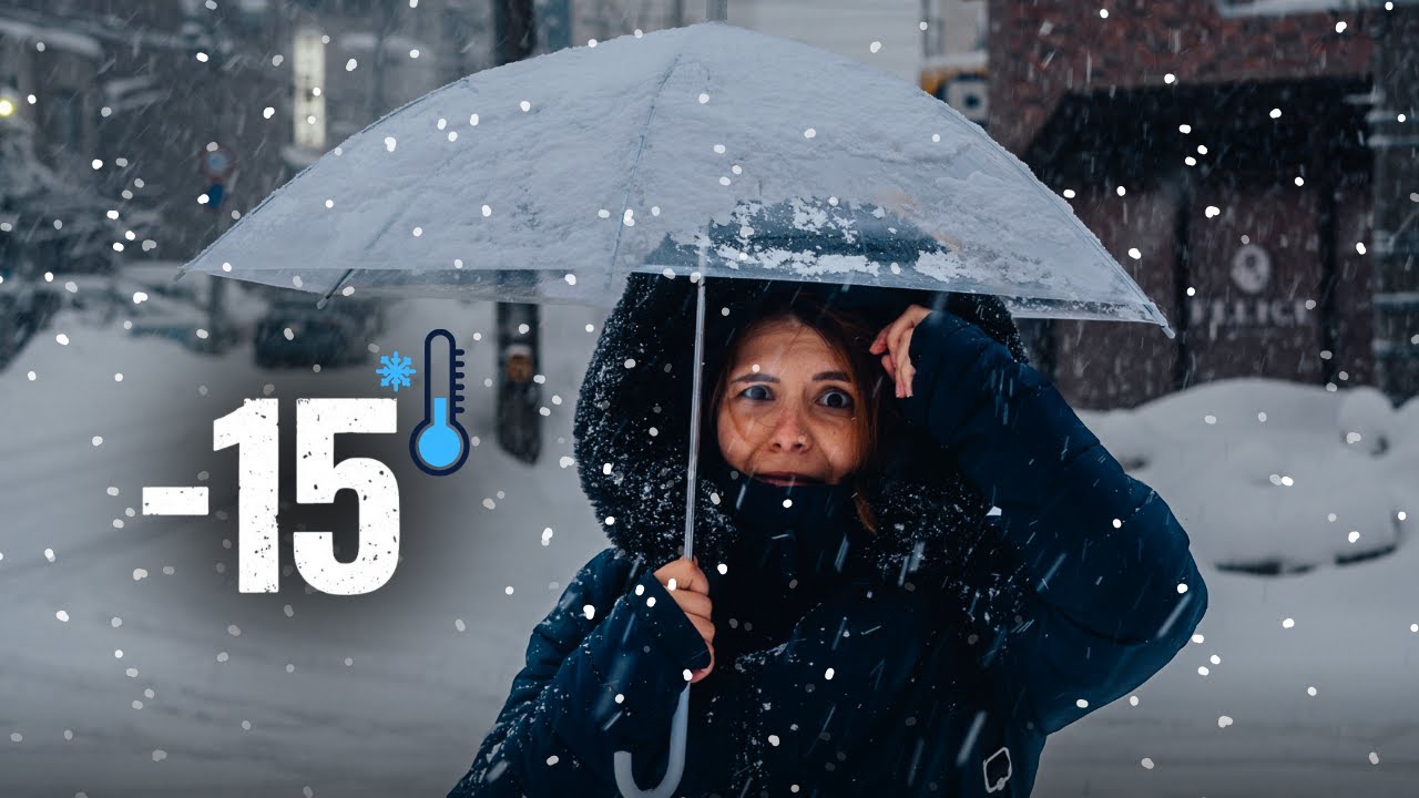 Trapped in Japan’s Most Brutal Winter (-15º) | Aomori