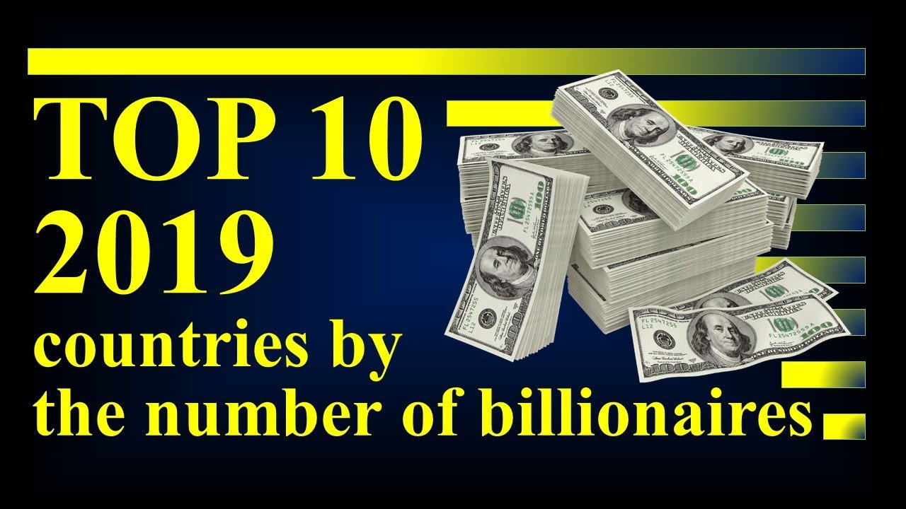 Countries with most billionaires 2019 Top 10 number of billionaires in the world