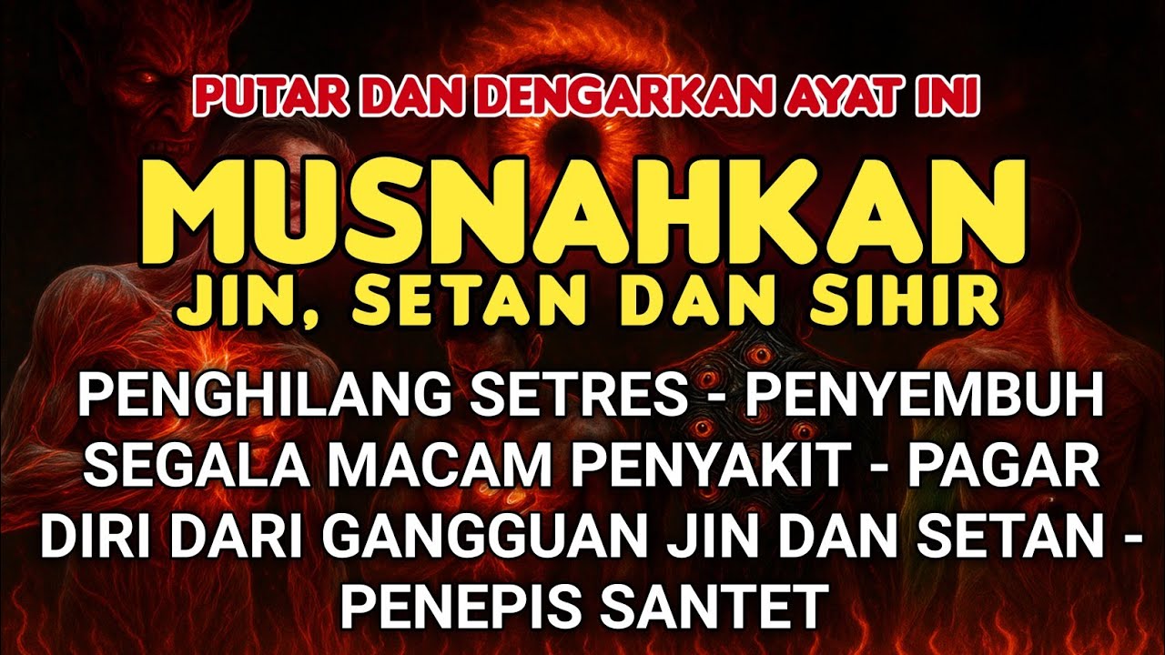 RUQYAH RUMAH PENGUSIR JIN, SETAN & SIHIR DI RUMAH&TUBUH, PENENANG HATI DAN FIKIRAN   ismail Al Qadi
