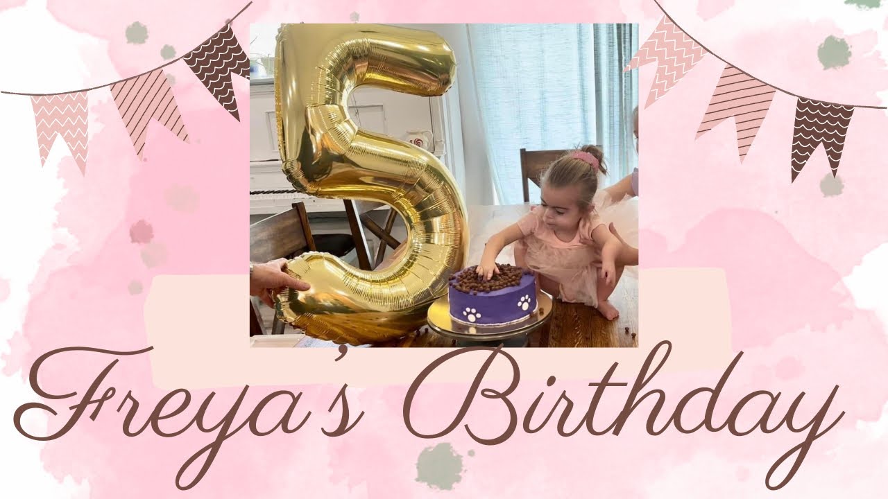 I can’t believe she is 5! Growing up with a rare disease