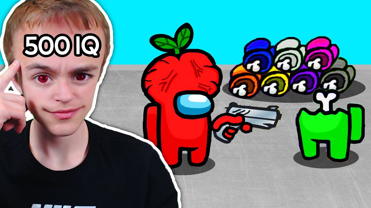 Among Us ali sam 500 IQ IMPOSTER...