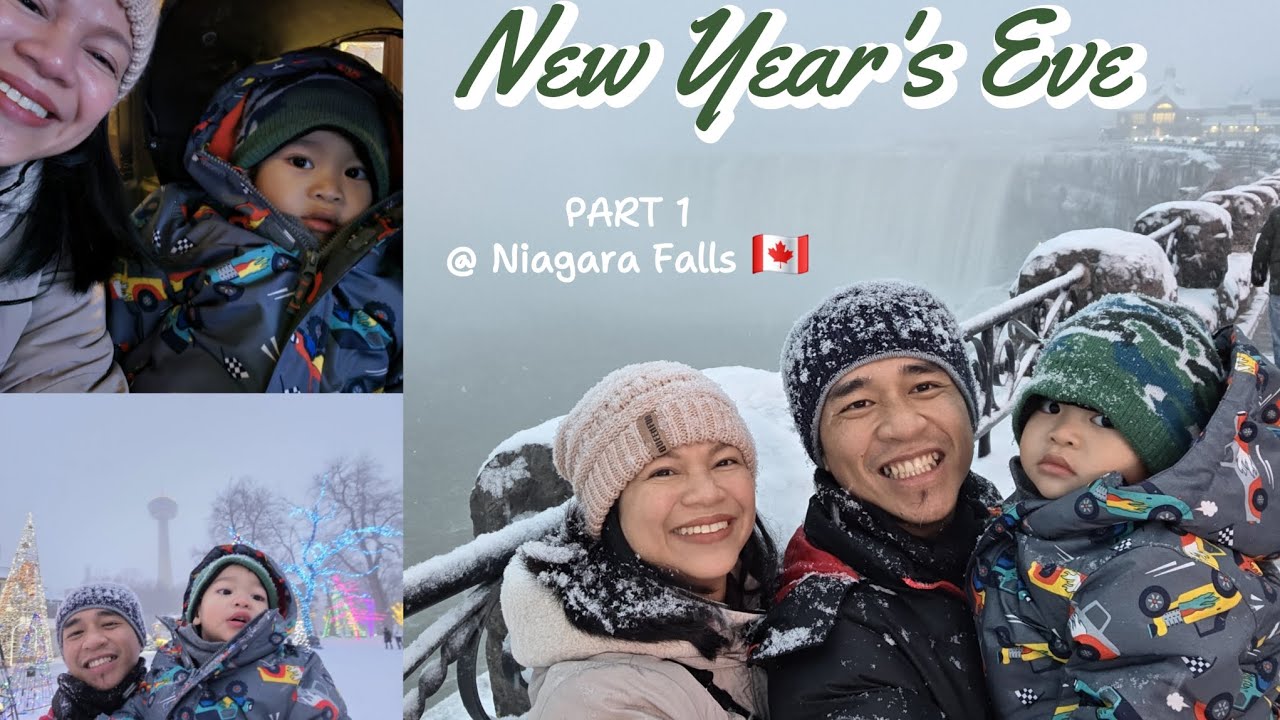 Part 1: New Year's Eve at Niagara Falls 🇨🇦🎉🥂