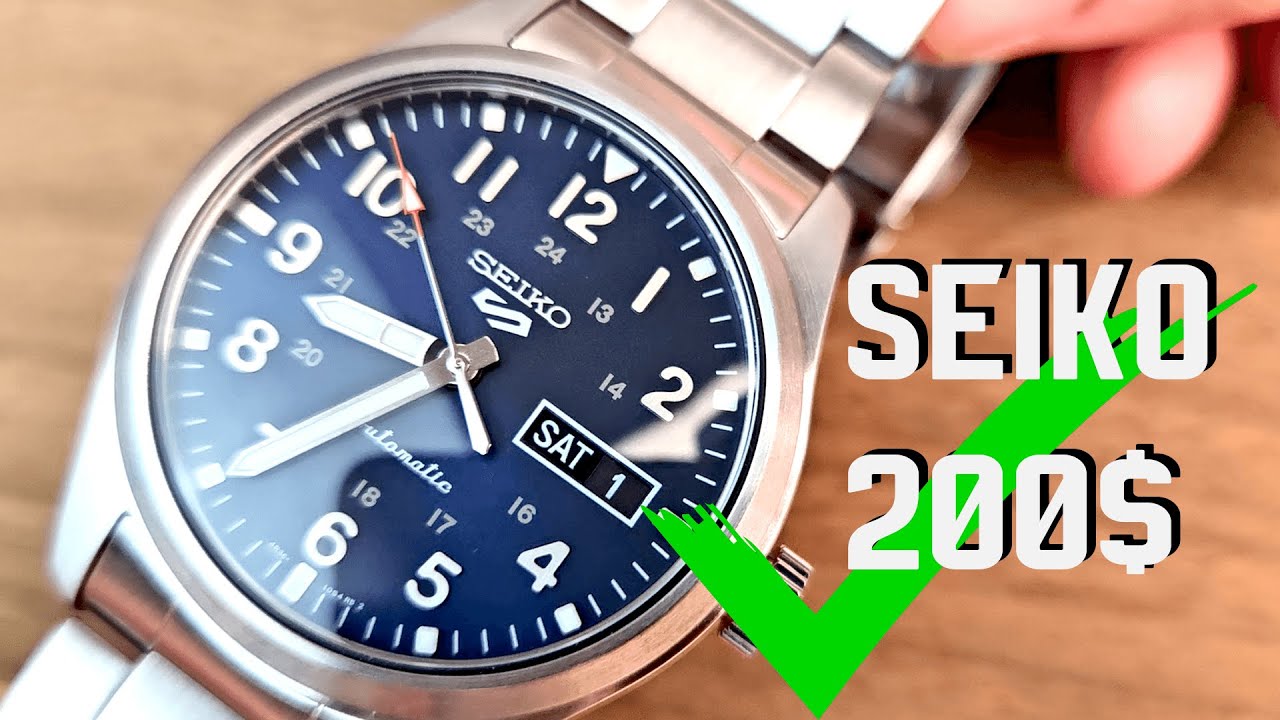 Seiko 5  - идеальные часы на каждый день?