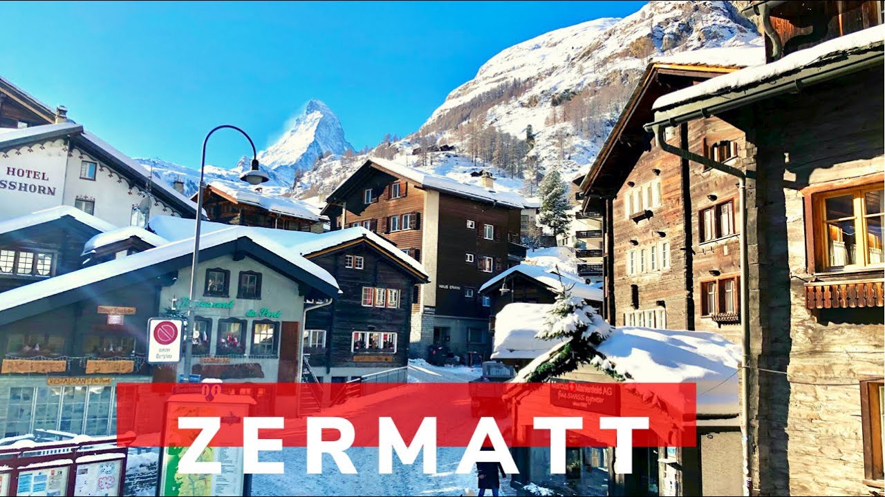 Zermatt - Switzerland | A perfect Winter day in the most beautiful place in Switzerland🇨🇭