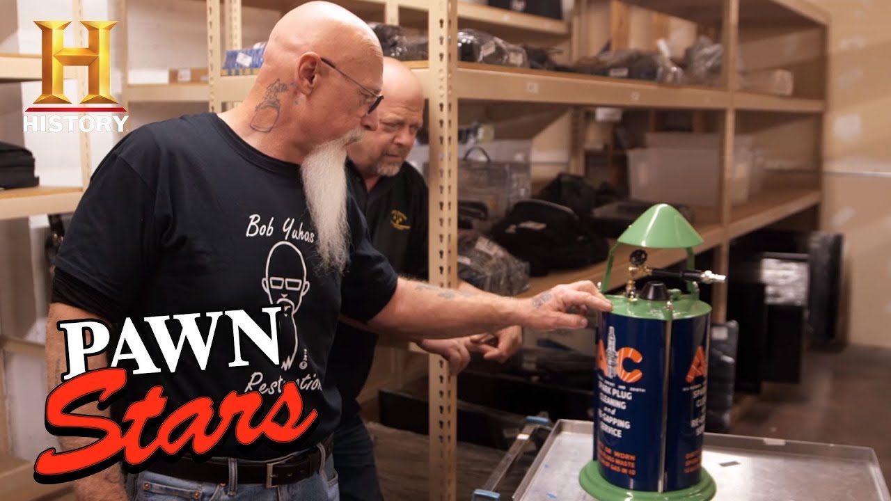 1930s AC Spark Plug Cleaner (Season 14) | Pawn Stars