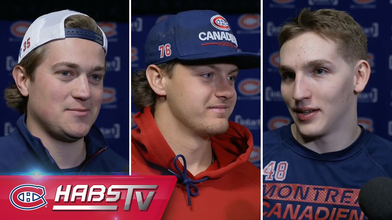 Canadiens address the media at the Skills Competition | LIVE PRESS CONFERENCES