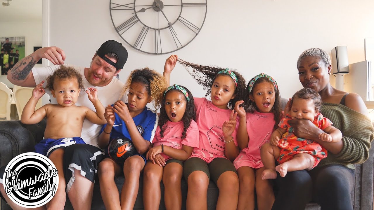 Our Family's Hair Wash Day Routine 💆🏽‍♀️ || 6 Kids 6 Different Hair Types (PART 2)