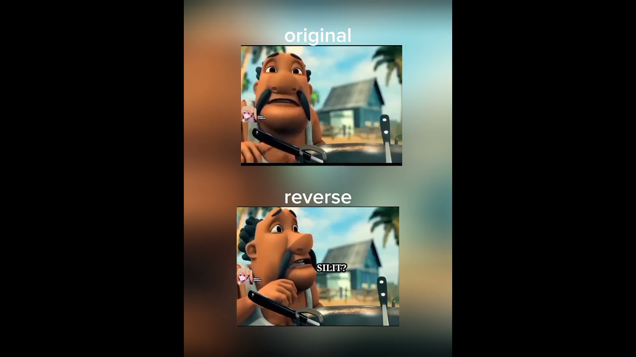 Meme Upin Ipin (reverse+subtitle) #funnyvideos #memes #upinipin #reverse