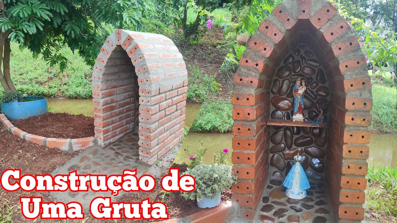 Construção de uma gruta 