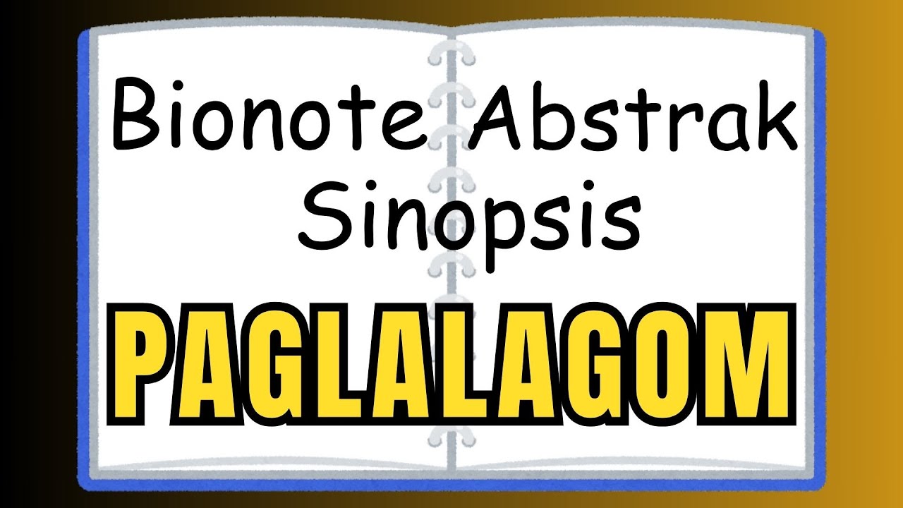 Paglalagom (Abstrak, Sinopsis at Bionote)