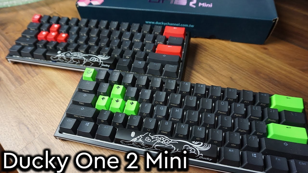 Ducky One 2 Mini Review! (Cherry MX Silver & Cherry MX Silent Red Switches)