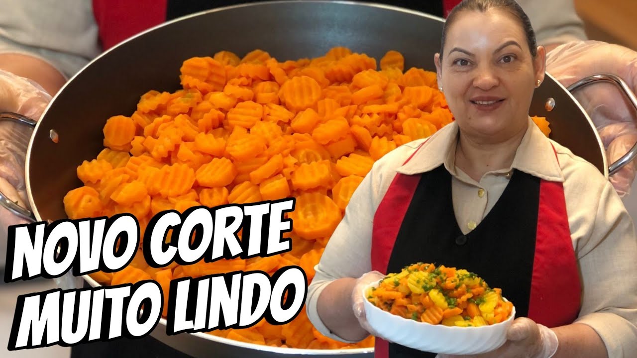 SALADA DE CENOURA CORTE SECRETO QUE VAI SURPREENDER SEUS CONVIDADOS