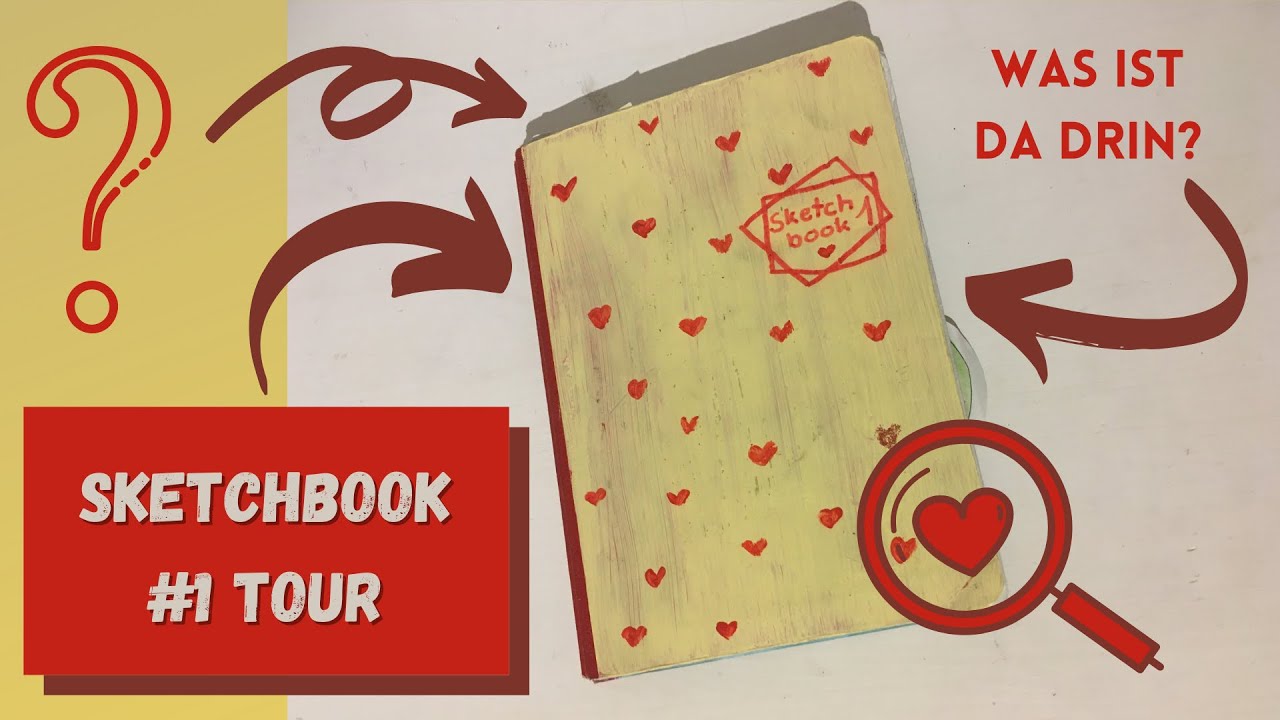 Sketchbook tour #1  (deutsch) 😃❤😉 (Juli-Dezember 2020)/  Creative FIDI