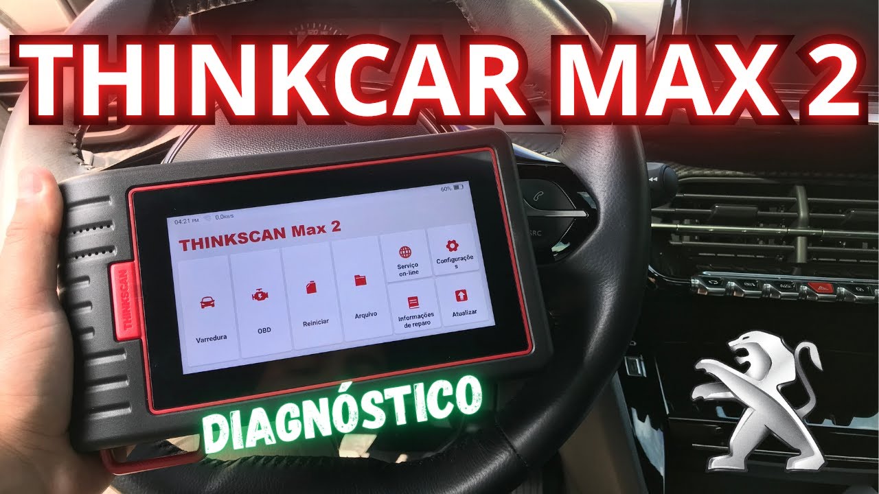 THINKCAR MAX 2 OBD2! USANDO O SCANNER PARA DIAGNÓSTICO!