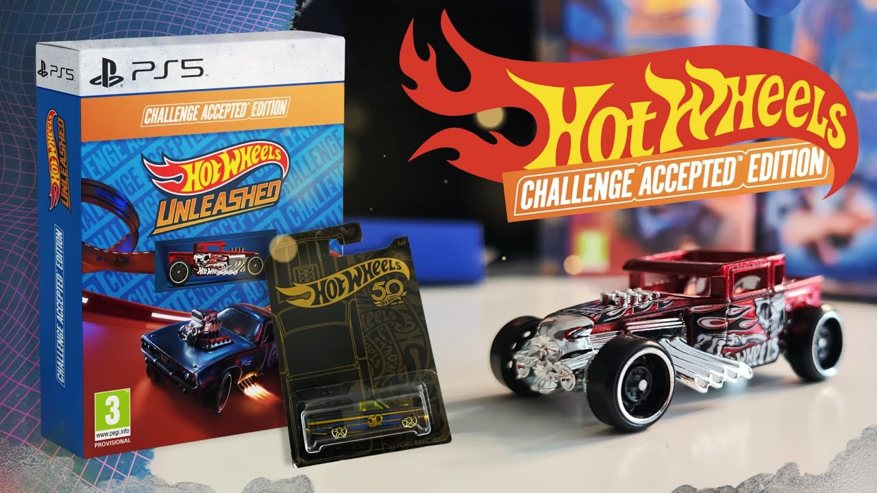Смотрим на Hot Wheels Unleashed | Эксклюзивный Bone Shaker