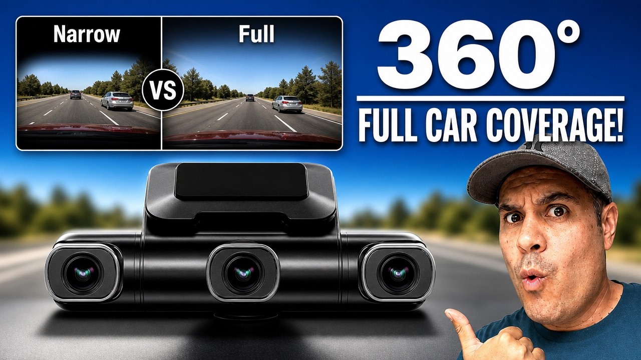 4 Cameras, One Car – Azdome M660 Dash Cam is WILD!