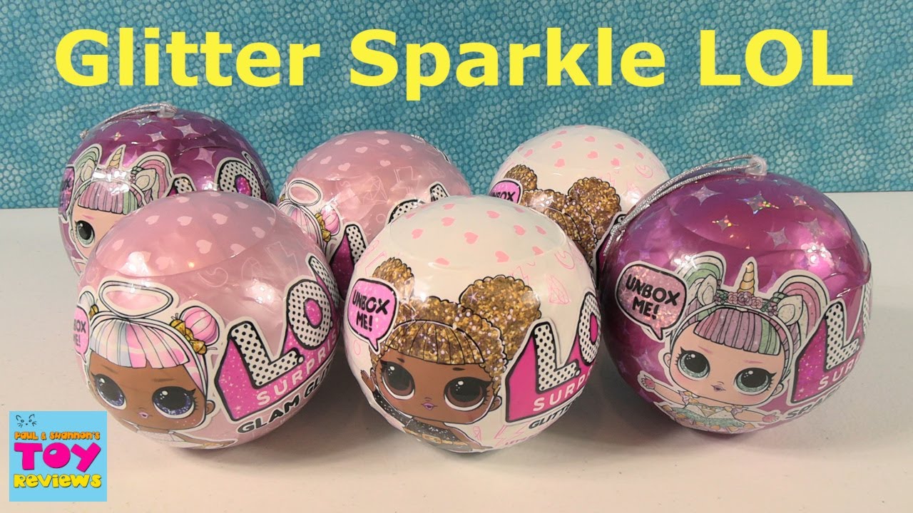 LOL Surprise Glam Glitter Sparkle Doll Palooza Unboxing Toy Review | PSToyReviews