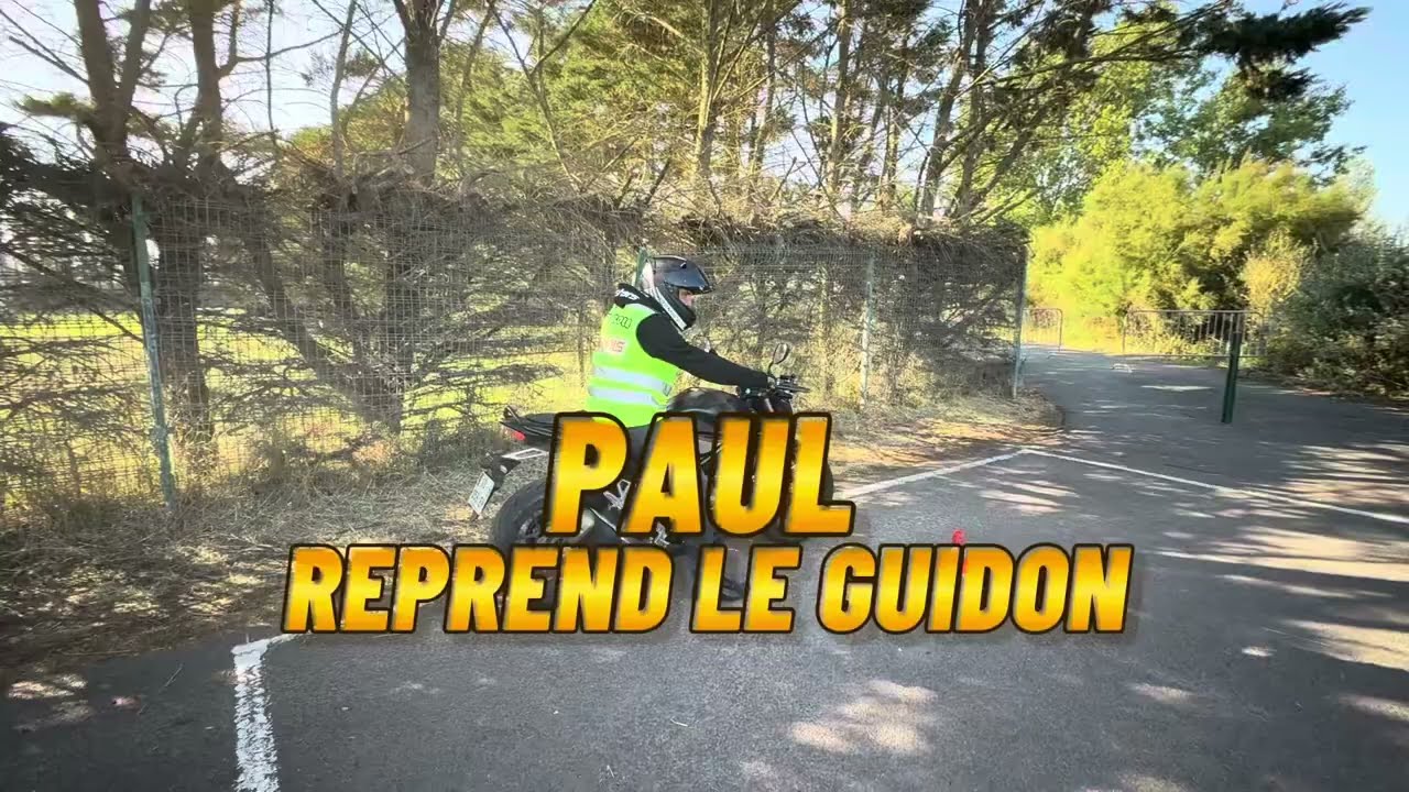 Reprise de guidon pour Paul