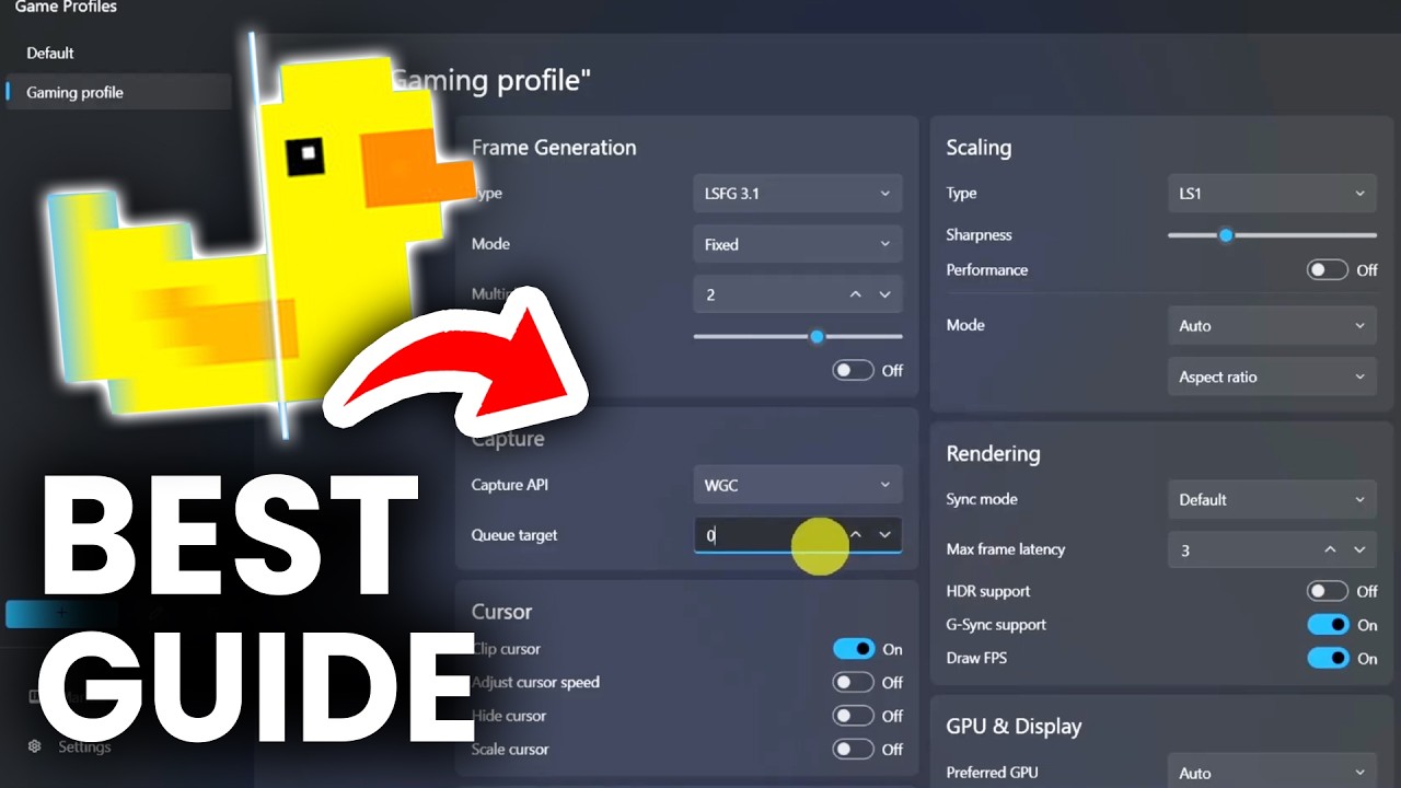 Lossless Scaling Tutorial: Upscaling & Frame Generation