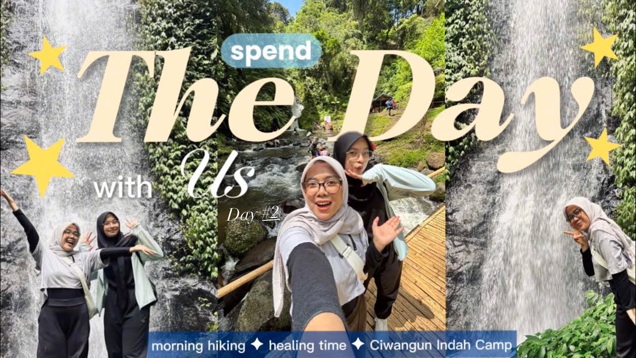 Main alam😋 | Ciwangun Indah Camp 🏕️ ⛺️ | Tracking | Curug Tilu | Bandung😋🤩🎖️