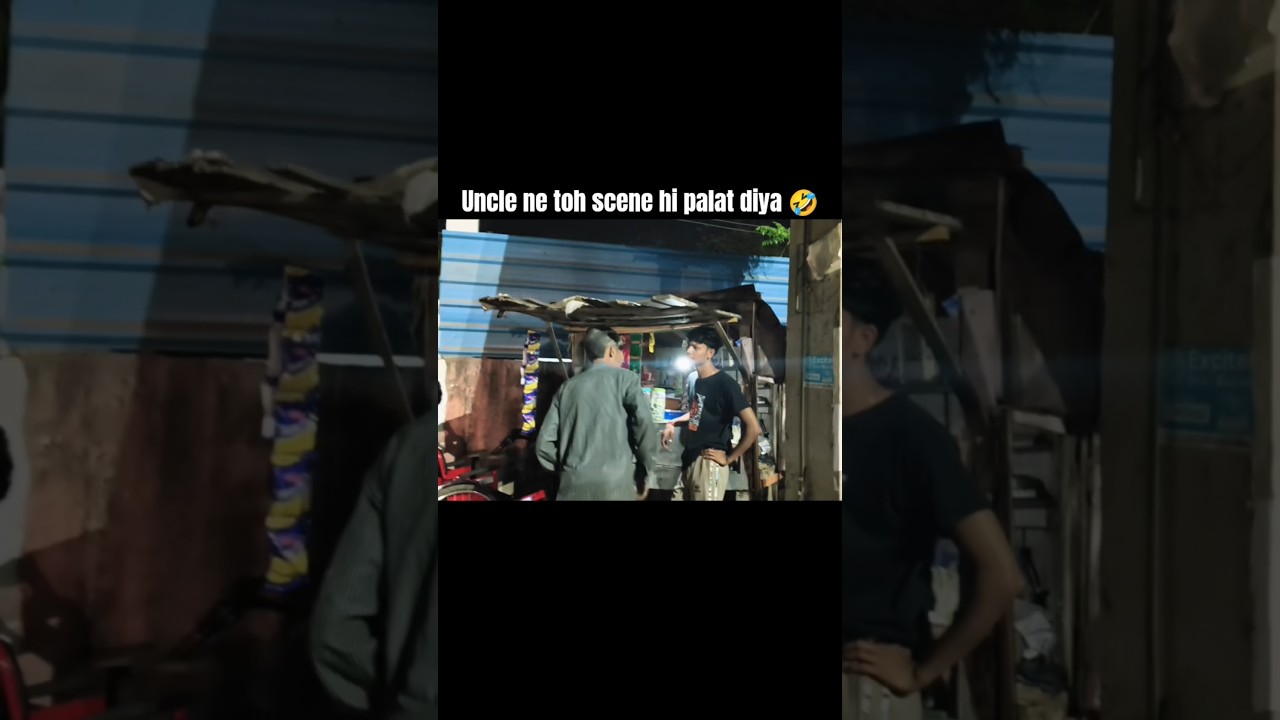 Uncle ne toh scene hi palat diya 🤣 | #skyvlogger18 #prank #shorts #shortvideo #prankvideo