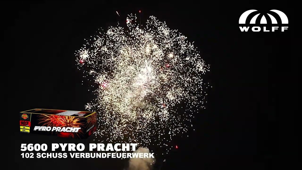 5600 Pyro Pracht Wolff Feuerwerk