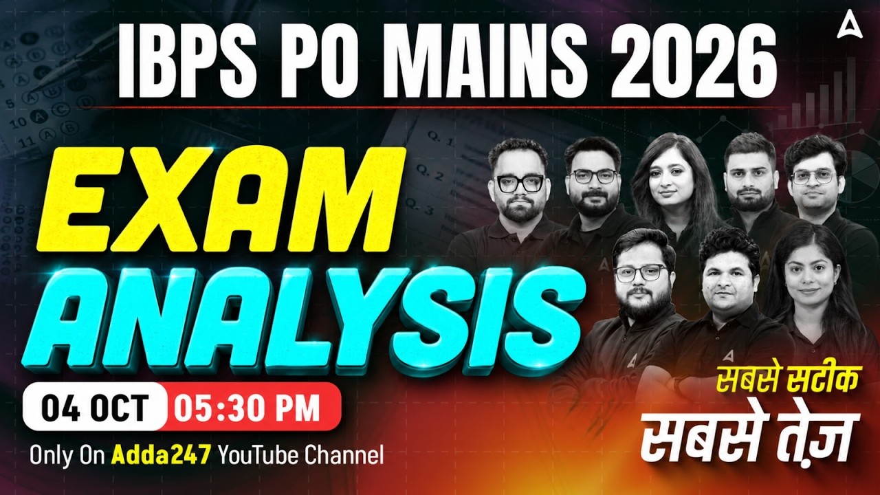 IBPS PO Mains 2026 Exam Analysis | Complete Paper Review, Difficulty Level & Good Attempts