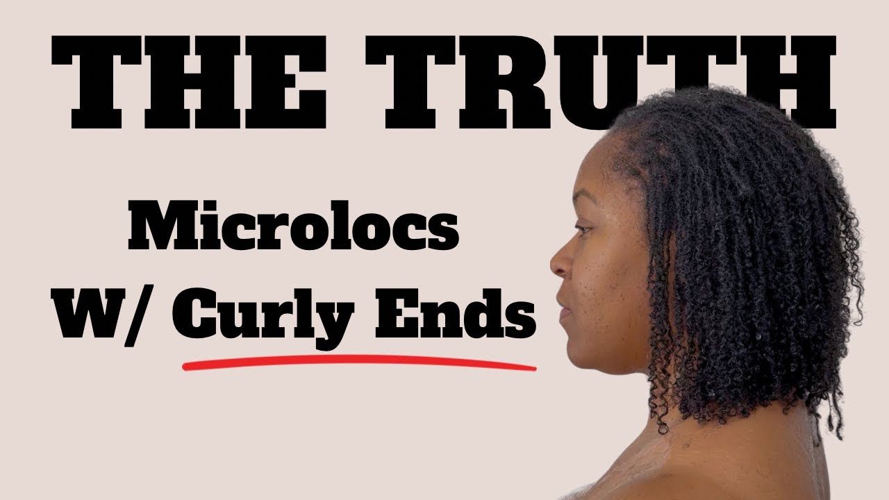 Microlocs with Curly Ends | Fine Low-density Hair