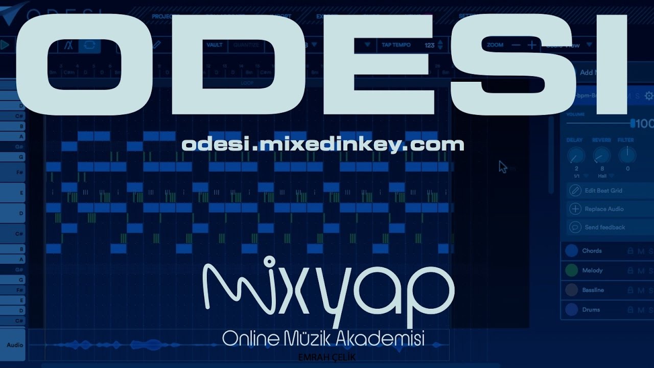 ODESI İle Vokale Uygun Akor Melodi ve Bass Yazmak