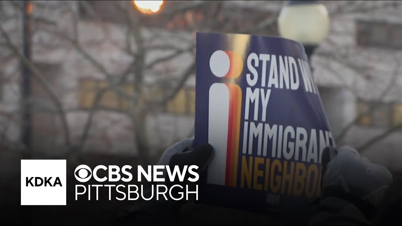 Anti-ICE protest held in Pittsburgh
