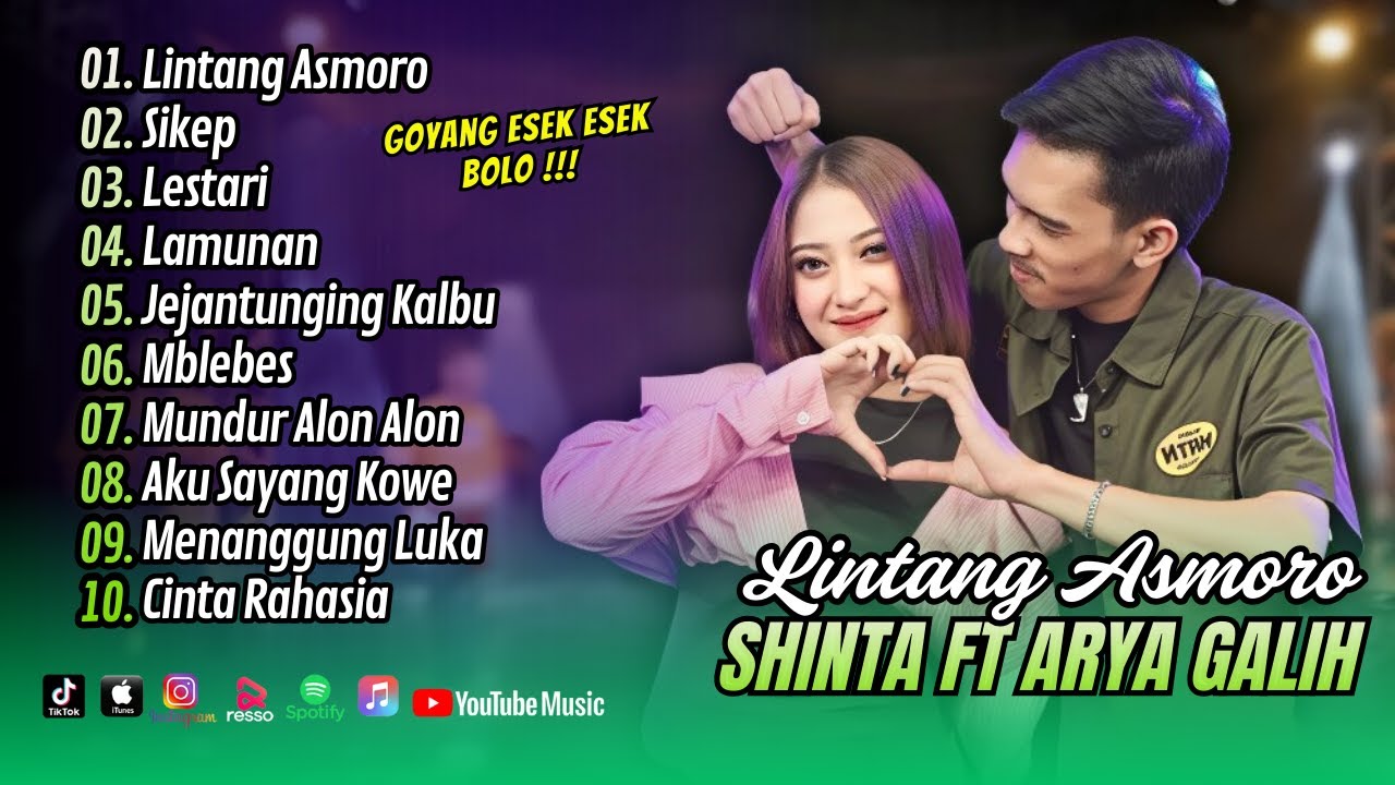 Shinta Arsinta Ft Arya Galih  - LINTANG ASMORO - SIKEP - LESTARI || FULL ALBUM DANGDUT TERBARU 2026