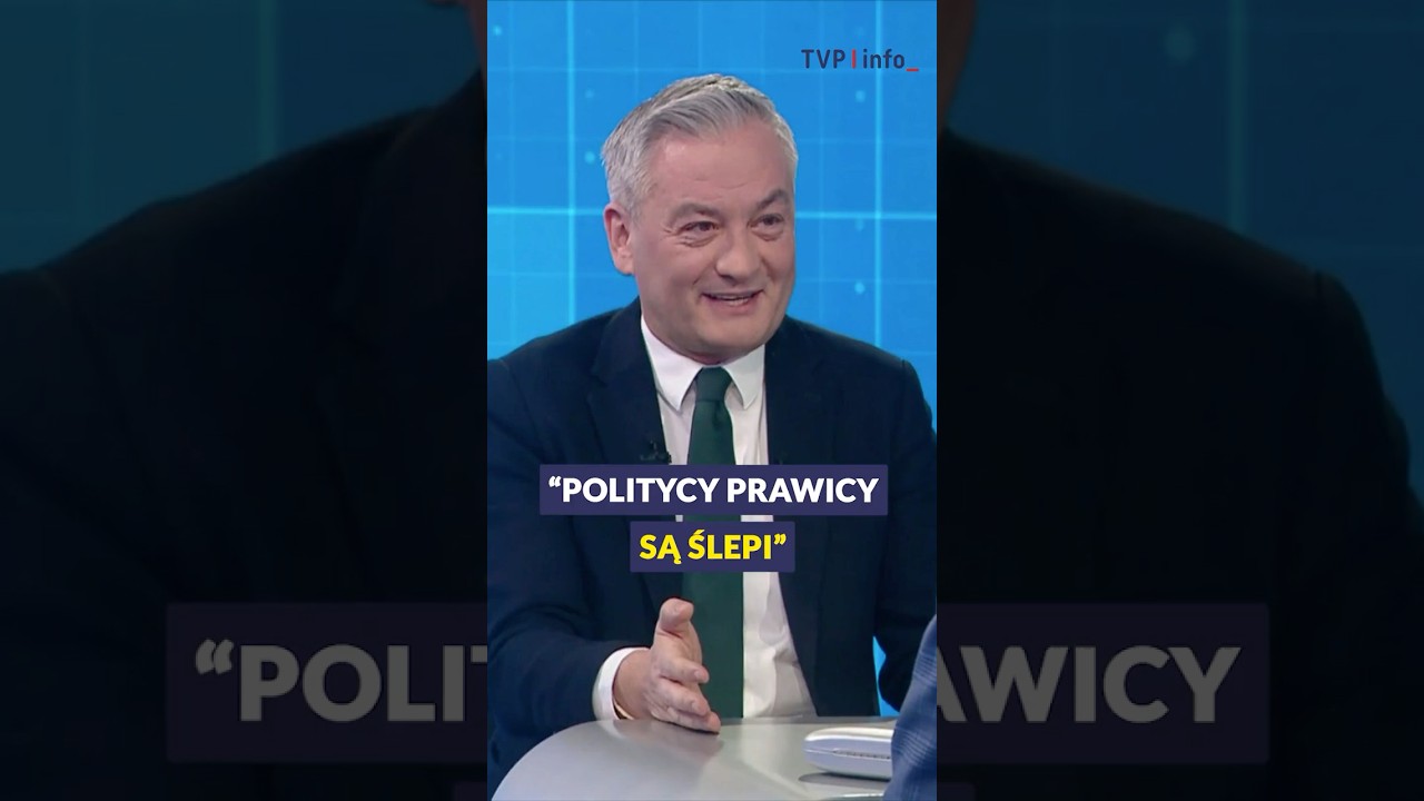 Biedroń: politycy prawicy są ślepi #polityka #polska #shorts
