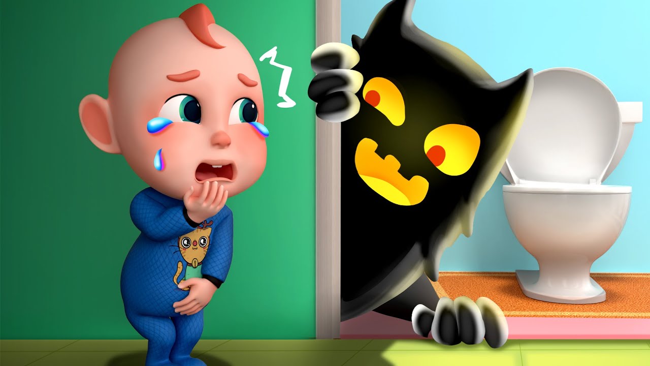 Monster In The Toilet | Toilet Song | Potty Training & Good Habits for Kids | Nursery Rhymes