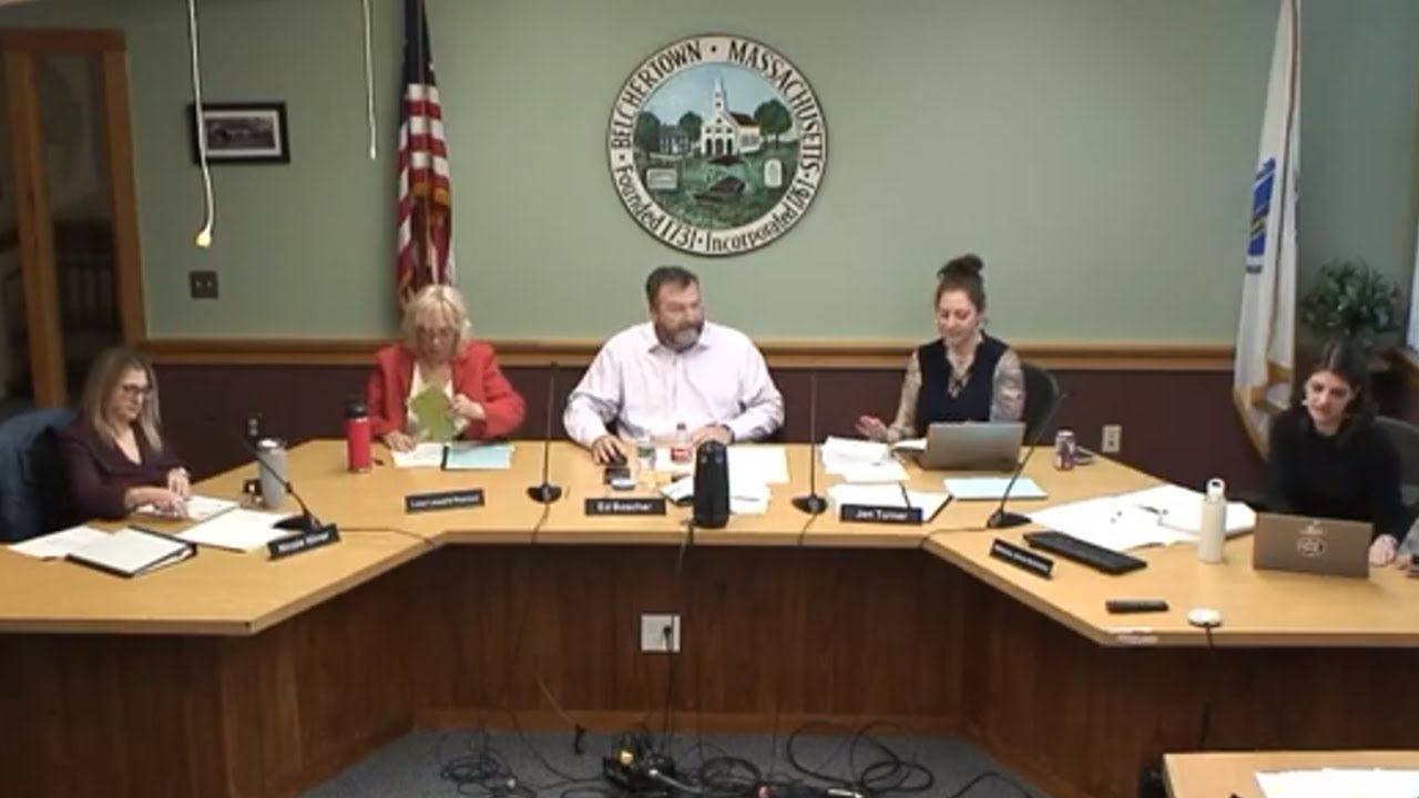 Belchertown Select Board Special Meeting - March 31, 2025