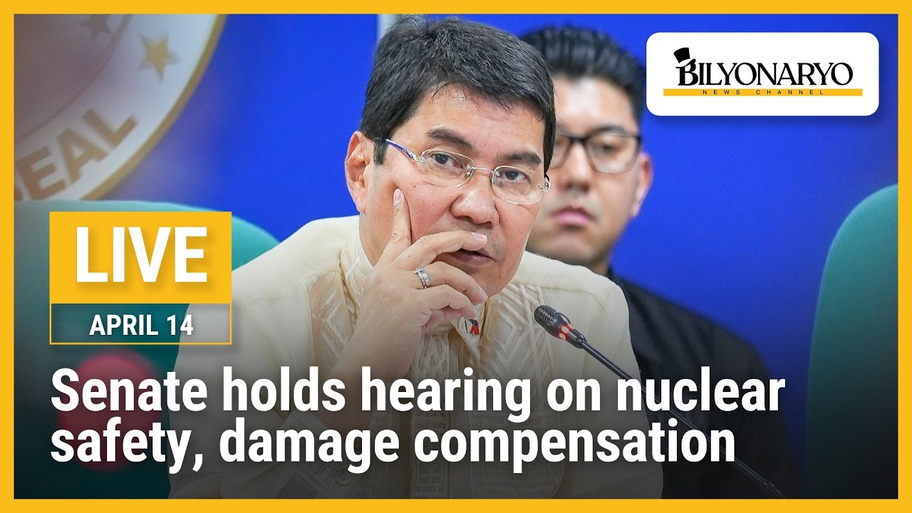 LIVE: Senate holds hearing on nuclear safety, damage compensation | April 14, 2026