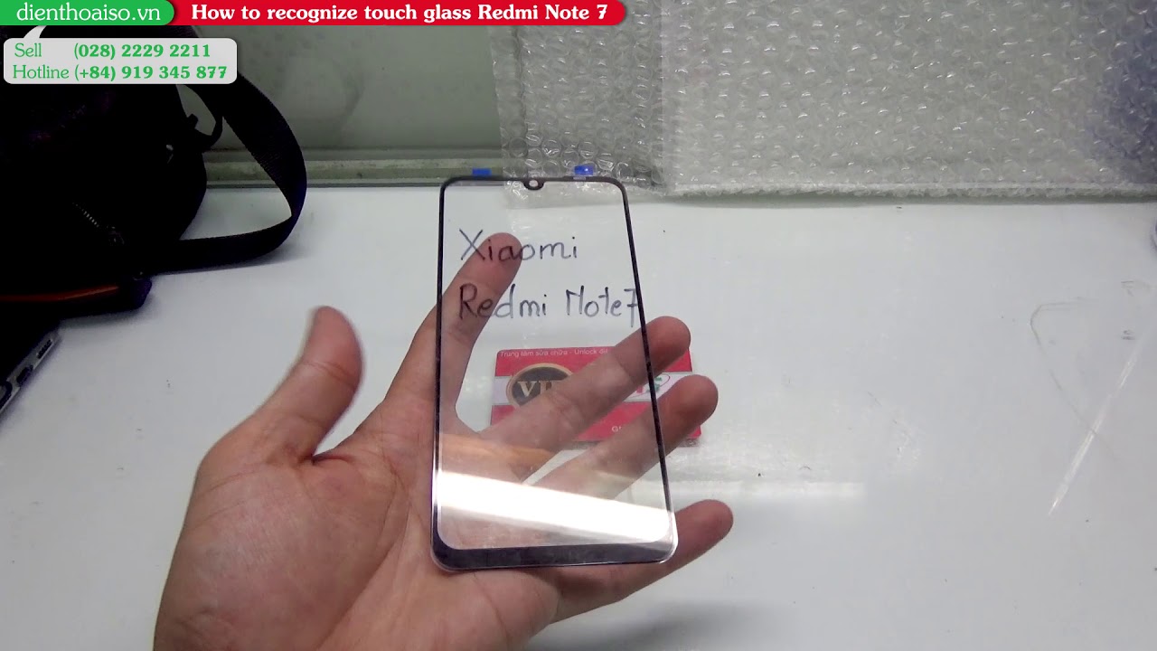 How to recognize touch glass Redmi Note 7 ★Accessories★