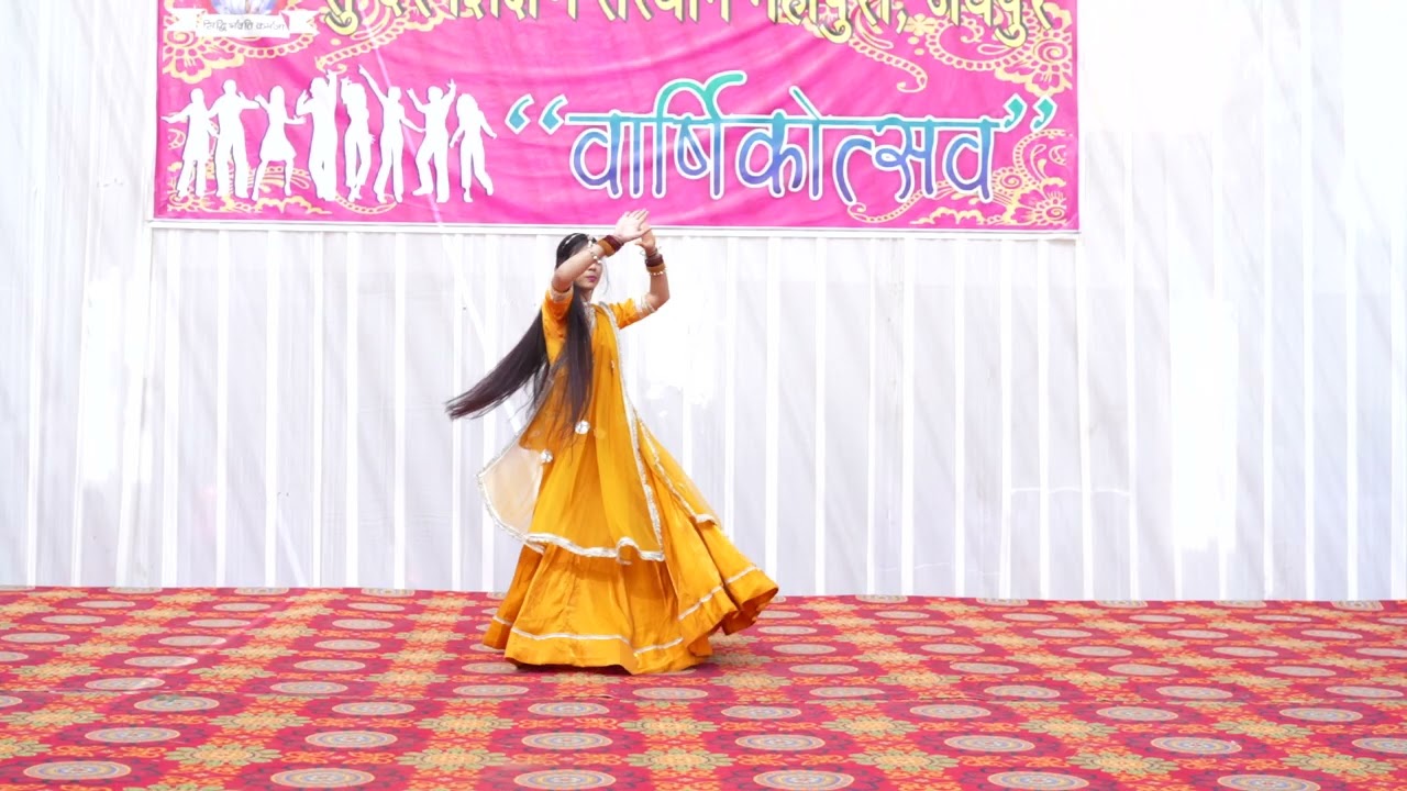 Rajasthani Dance with Mahak  B.A.B.Ed. Final year 2026