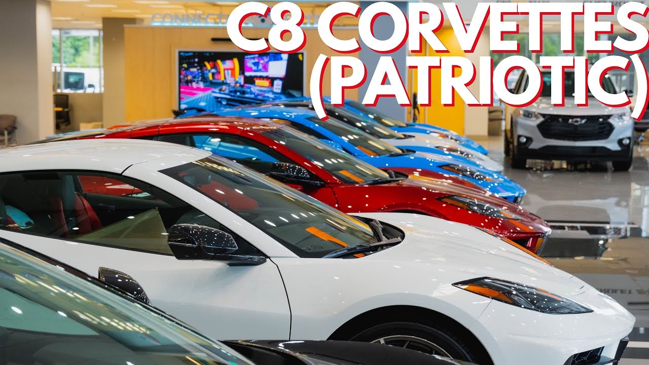 C8 CORVETTES (PATRIOTIC!)
