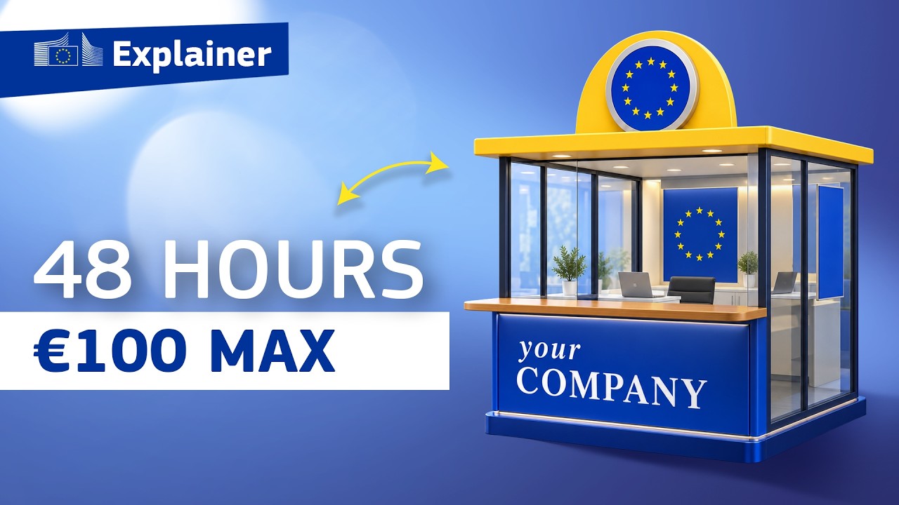 EU Inc. Explained: Europe&rsquo;s New Plan to Start a Business in 48 Hours for &euro;100