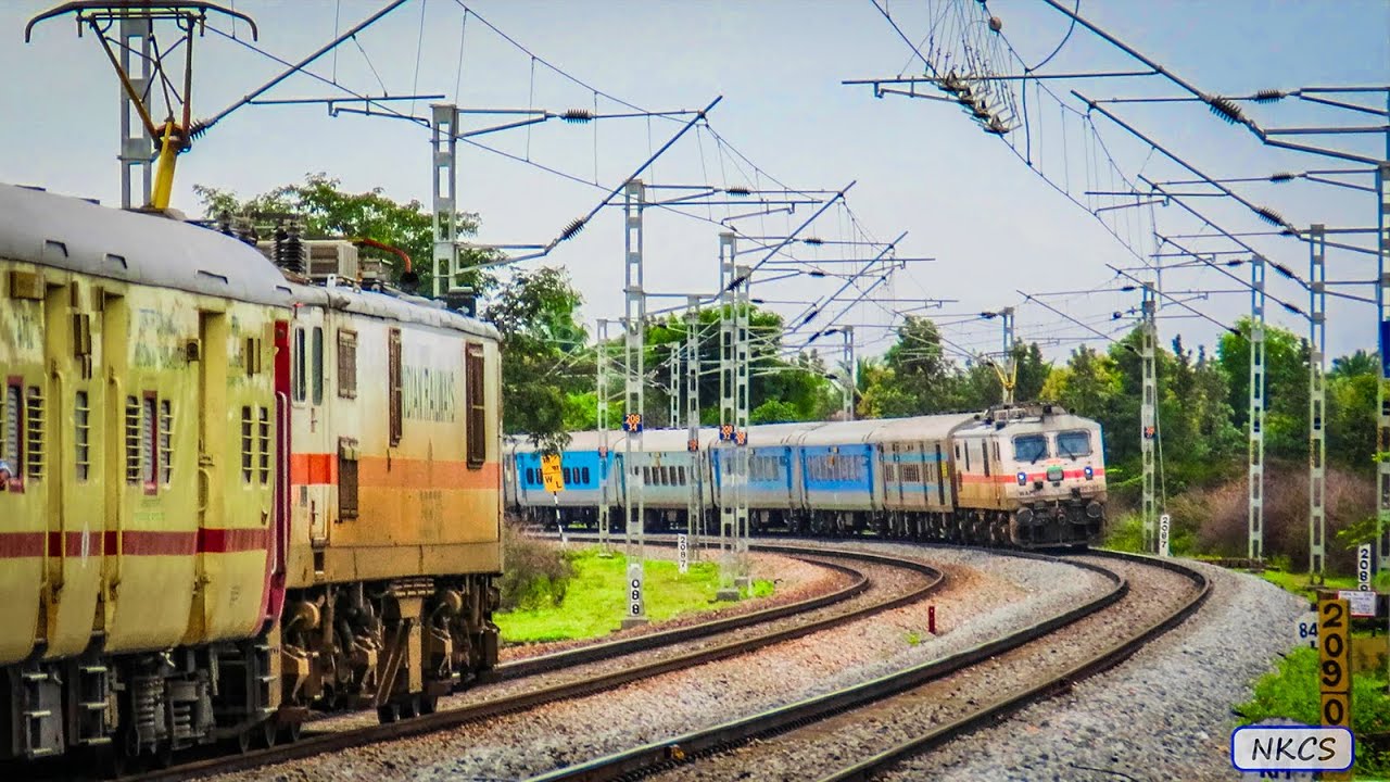 14 in 1 Diesel & Electric Train Action on Bengaluru / Mysuru - Hubballi / Shivamogga Line