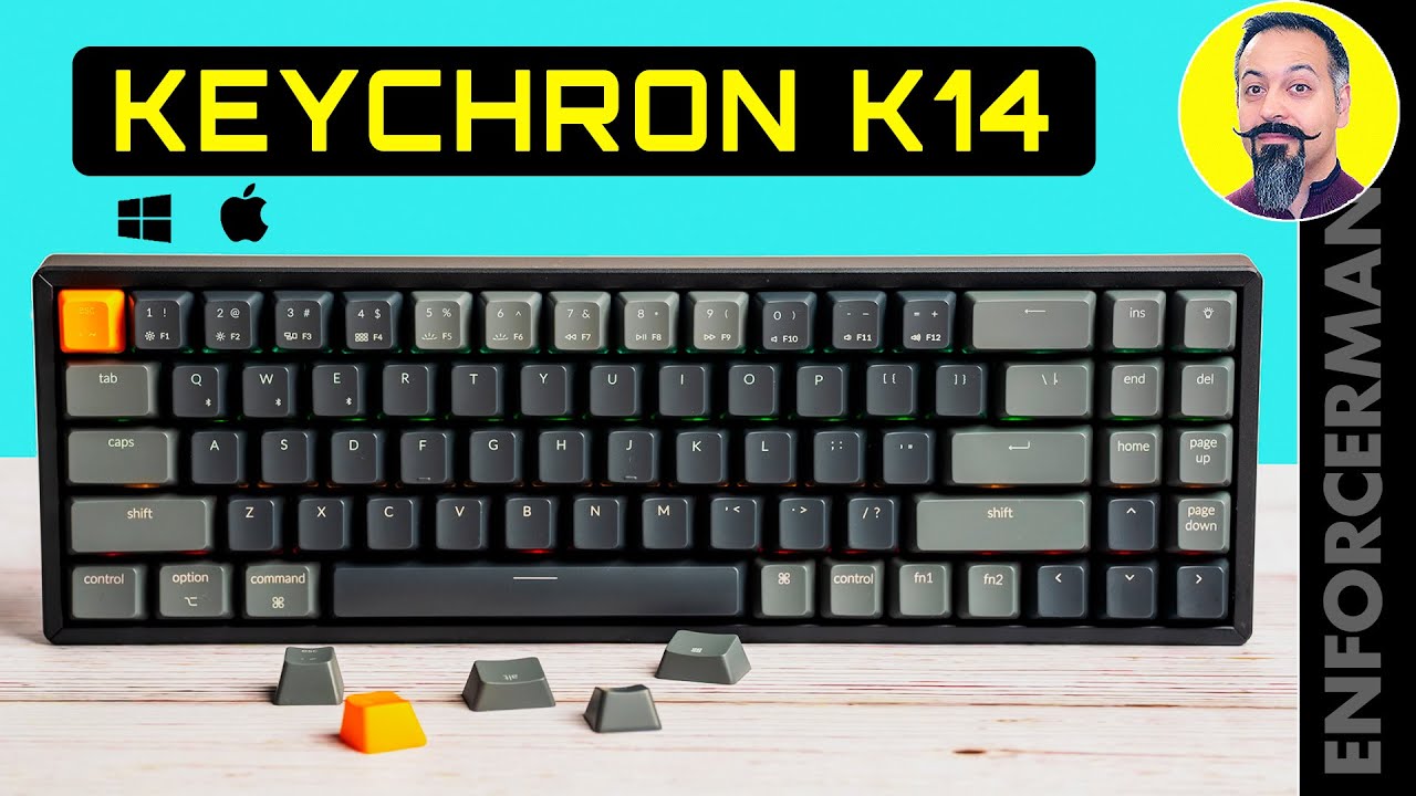 KEYCHRON K14 - BUDGET 70% RGB MECHANICAL KEYBOARD