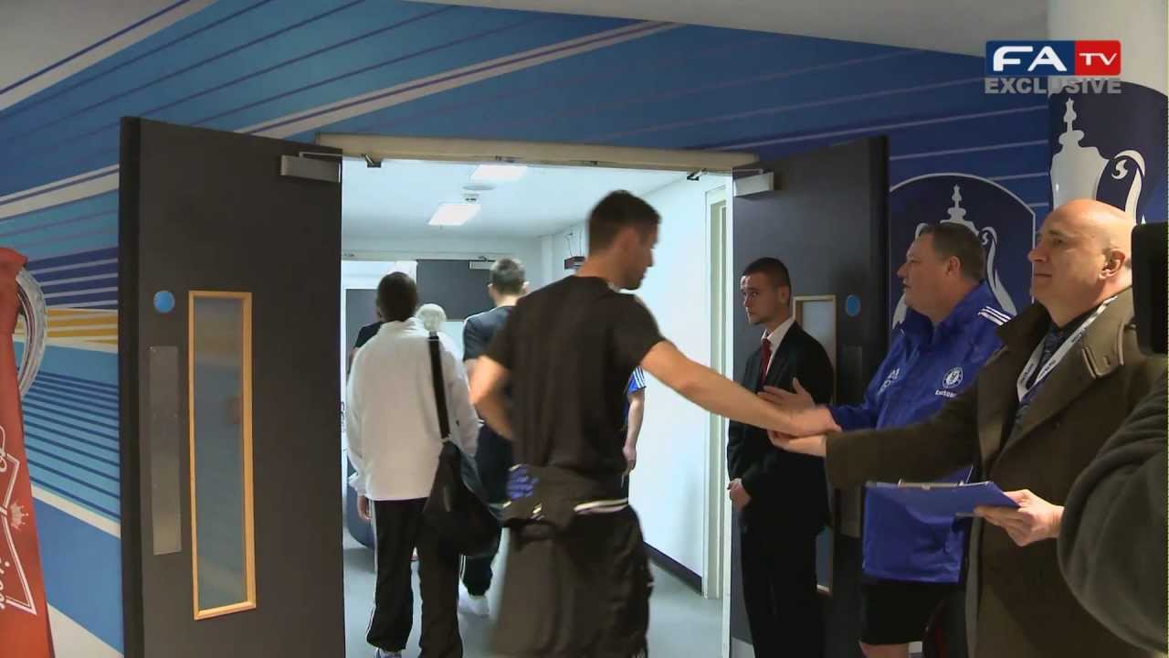 Chelsea 5-1 Tottenham Official Tunnel Cam | The FA Cup semi final | 15 April 2012