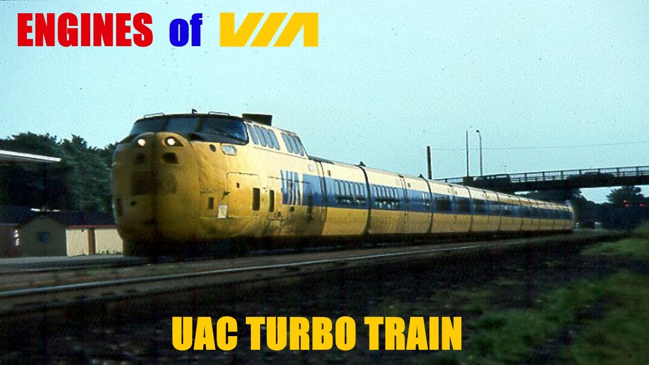 Engines of VIA---UAC Turbo Train---Episode 6