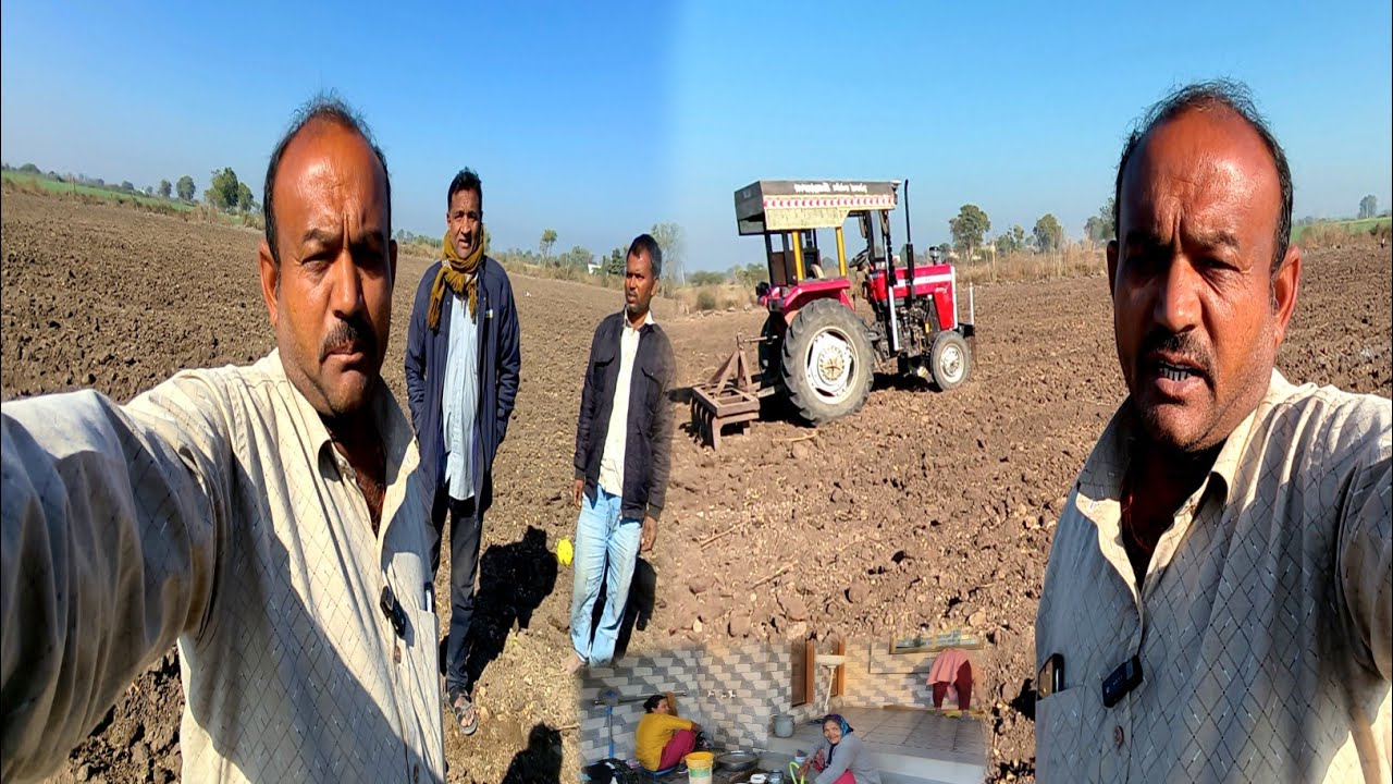 અધુરી દાતી હાંકવાનું કામ | અને દેશી ખાતરનો કમાલ |Jitesh Sakhreliya Vlogs 